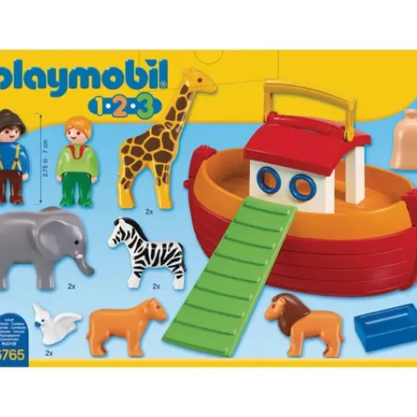 Playmobil Playmobil|6765 - Arche De Noe Transportable - 1.2.3