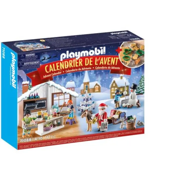Playmobil 71088 - Calendrier De L'avent - Patisserie De Noel- Calendriers De L'avent