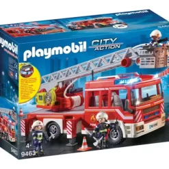 Playmobil Playmobil|9463 - Camion Pompiers Echelle Pivotante City Action