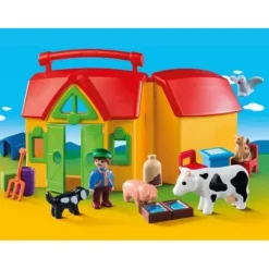 Playmobil Playmobil|6962 - Ferme Transportable - 1.2.3