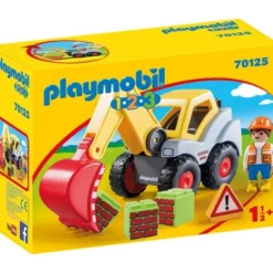 Playmobil Playmobil|70125 - 1.2.3 - Pelleteuse