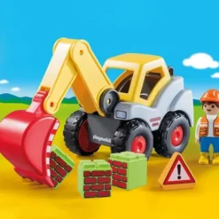 Playmobil Playmobil|70125 - 1.2.3 - Pelleteuse