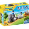 Playmobil Playmobil|70405 - 1.2.3 - Train Des Animaux