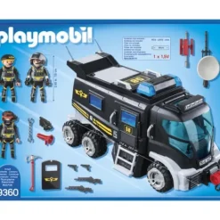 Playmobil Playmobil|9360 - City Action - Camion Des Policiers D'Elite Avec Sirene