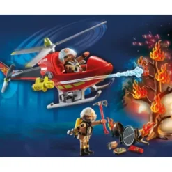 Playmobil Playmobil|71195 - City Action – Helicoptere Bombardier Des Pompiers