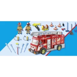 Playmobil Playmobil|71233 - City Action - Camion De Pompiers Avec Grande Echelle