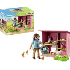 Playmobil Playmobil|71308 - Country - Agricultrice Et Poulailler