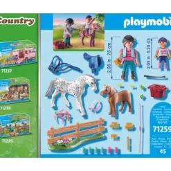 Playmobil Playmobil|71259 - Country - Starter Pack Cavaliers Et Chevaux