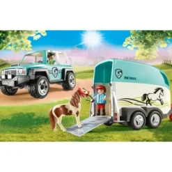 Playmobil Playmobil|70511 - Country - Voiture Et Van Pour Poney