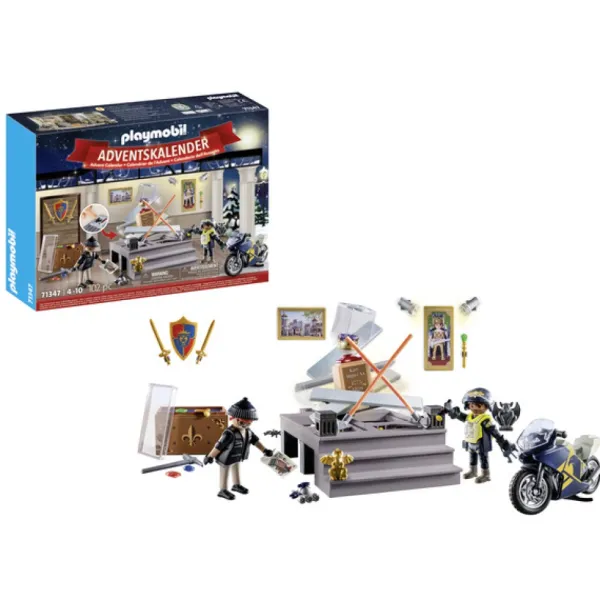 Playmobil 71347 - La Magie De Noel - Calendrier De L'avent Police- Calendriers De L'avent