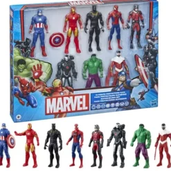 Hasbro Figurines|8 Figurines 15 Cm Protecteurs Supremes - Marvel