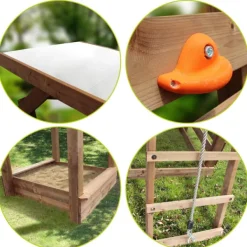 Soulet Aire De Jeux En Bois Feroe- Aires De Jeux