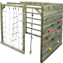 LG Distribution Aire De Jeux En Bois Station De Sport- Aires De Jeux