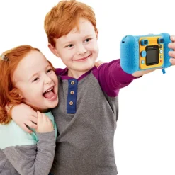 VTech Appareil Photo Kidizoom Fun Bleu- Appareils Photo Et Camera