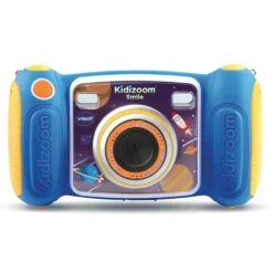 VTech Appareil Photo Kidizoom Smile Bleu- Appareils Photo Et Camera