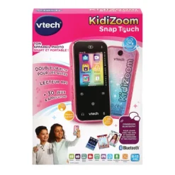 VTech Appareil Photo Kidizoom Snap Touch Rose- Appareils Photo Et Camera