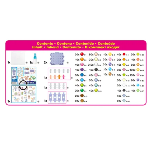 Aquabeads - 31837 - Le Monde Enchante- Perles