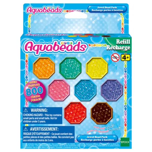 Aquabeads - 31520 - Recharge Perles A Facettes- Perles