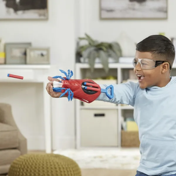 Nerf Arachno Blaster Spiderman - Marvel Mech Strike Mechasaurs- Nerf Et Jeux De Tirs