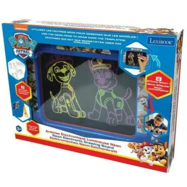 Lexibook Ordinateurs Et Jeux Interactifs|Ardoise Lumineuse Pat'Patrouille