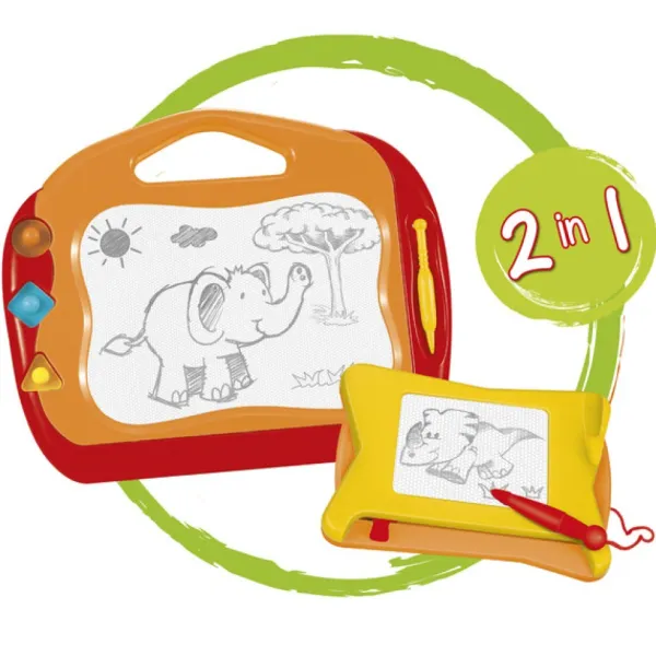 Baby Smile Ardoises Magiques A Dessin - 2 En 1- Activités D'éveil