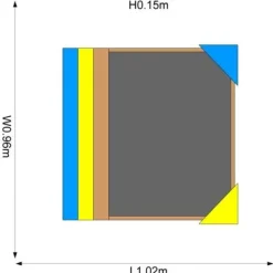 Plum Bac A Sable En Bois- Bacs À Sable