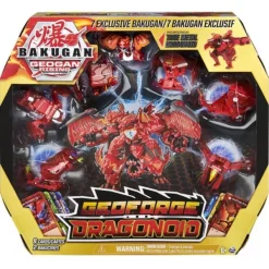 Spin Master Bakugan - Coffret Geoforge Dragonoid - Saison 3 Geogan Rising- Jeux De Récréation