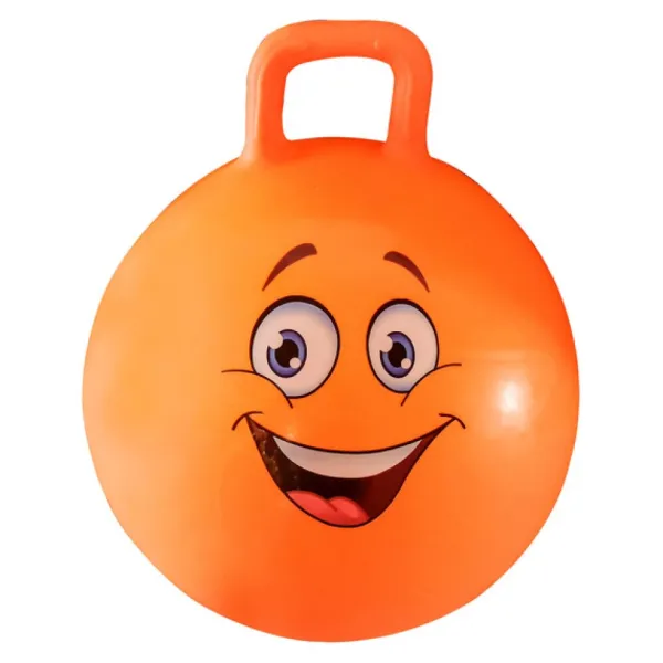 SUN and SPORT Ballon Sauteur 60 Cm - Smiley- Ballons Sauteurs