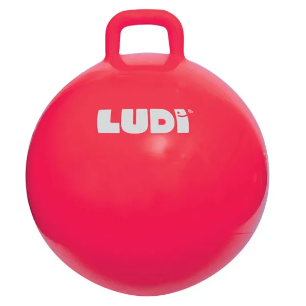 Ludi Ballon Sauteur Xxl Rouge- Ballons Sauteurs