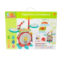 Baby Smile Batterie Electronique Baby- Instruments De Musique