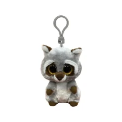 TY Beanie Boo'S - Porte-clés Oakie Le Raton-Laveur- Porte-clés