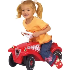 Big Bobby Car Classic Rouge- Porteurs & Jouets À Bascules