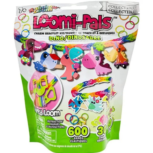Bandai Bracelets Rainbow Loom Loomi Pals- Mode, Bijoux, Décoration, Cosmetiques