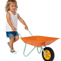 Janod Brouette En Metal Happy Garden- Jeux Et Outils De Jardinage