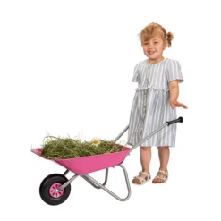 Rolly Toys Brouette Metal Rose- Jeux Et Outils De Jardinage