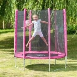 Exit Toys Trampolines|Butee Pour Tondeuse Robot Pour Trampoline Lotus Et Elegant 305 Cm