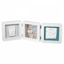 Baby Art Cadre Empreinte Bebe - My Baby Touch Blanc- Coffret Cadeaux, Naissance
