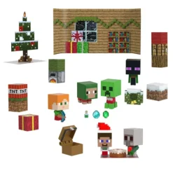 Mattel Calendrier De L'avent Minecraft - 2023- Calendriers De L'avent