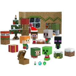 Mattel Calendrier De L'avent Minecraft - 2023- Calendriers De L'avent
