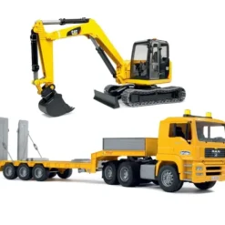 Motor & Co R/C Véhicules De Chantier Et Tracteurs|Camion De Chantier Telecommande Volvo Pelleteuse 60 Cm