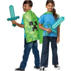 Jakks Pacific Cape Et Epee Minecraft- Accessoires Déguisements