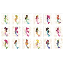 Janod Carnet Defiles De Mode Sirenes- Découpage, Collage, Pliage