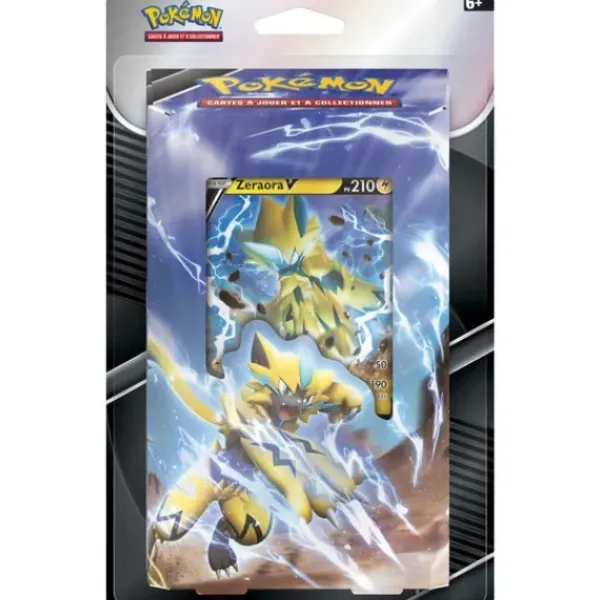 Asmodée Cartes À Collectionner|Cartes Pokemon - Blister Kit D'Initiation - Battle Deck V Zeraora & Deoxys