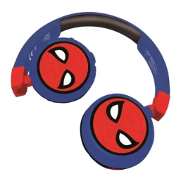 Lexibook Casque Audio 2-En-1 Spider-Man- Enceintes Bluetooth Et Casques Audio