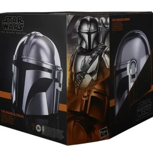 Hasbro Heros & Univers|Casque Electronique The Mandalorian - Star Wars Black Series