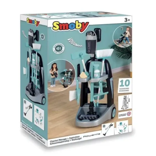Smoby Nettoyage, Ménage|Chariot De Ménage Rowenta