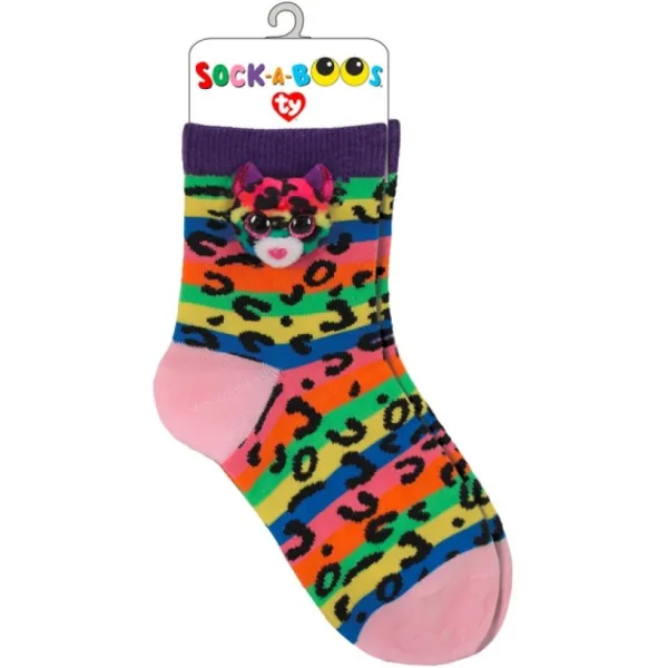 TY Chaussettes Dot Le Leopard Fashion- Vêtements Enfants