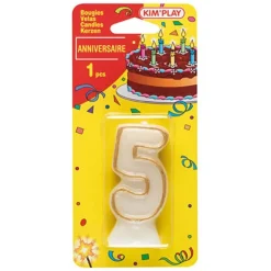 Kim Play Chiffre 5- Anniversaire