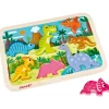 Janod Puzzle Bébé / Enfant|Chunky Puzzle Bois Dinosaures