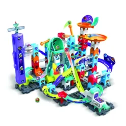 VTech Circuit A Billes Magnetiques - Space Magnetic Mission Set Xl300E- Constructions Magnétiques, Billes